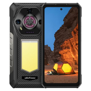  Ulefone Armor 30, 12 Go + 512 Go, vision nocturne, téléphone robuste IP68/IP69K, écran 6,95 pouces, Android 15, MediaTek Helio G100 Octa Core, réseau : 4G, NFC, OTG (noir) SU935B1963-20